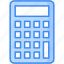 calculator, math, accounting, calculation, mathematics, education icon 