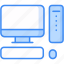 computer, technology, desktop, pc, monitor icon 