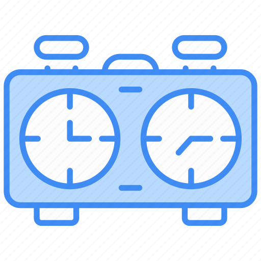 Chess clock, time, timer, clock, chess, game, chess-timer icon - Download on Iconfinder