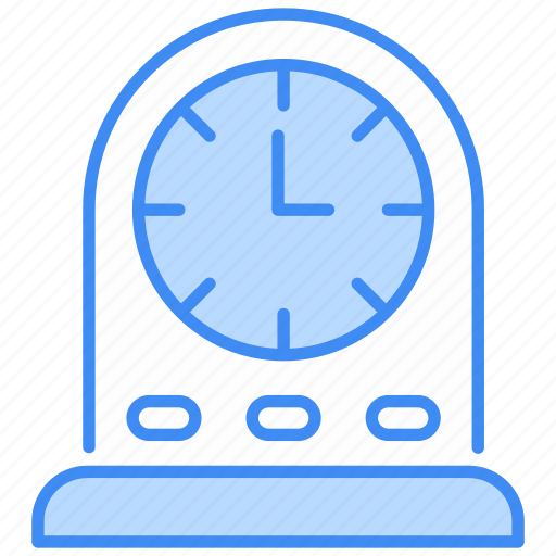 Table clock, clock, alarm, timer, alarm-clock, timepiece, time icon - Download on Iconfinder