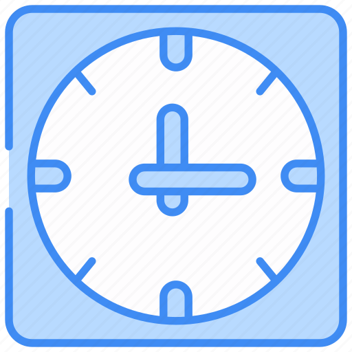 Wall clock, clock, time, watch, timer, schedule, timepiece icon - Download on Iconfinder