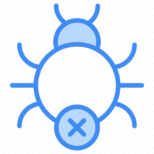 Bug, cancel, insect, remove, sign, document, trash icon - Download on Iconfinder