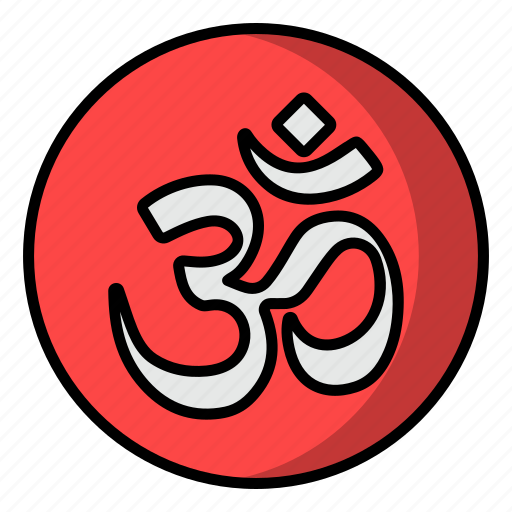 Om, hinduism, religious, spiritual, sacred, sanskrit, poja icon - Download on Iconfinder