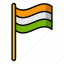 india flag, landmark, nationality, nation, country, attribute, world