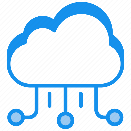 Cloud tech, cloud, cloud-data, technology, database, storage, notification icon - Download on Iconfinder