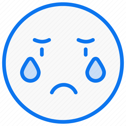 Sad face, emoticon, emoji, sad, expression, face, emotion icon - Download on Iconfinder