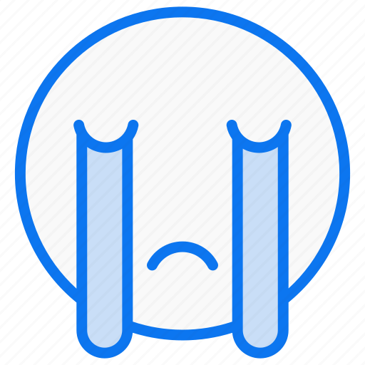 Crying, sad, emoji, face, emotion, cry, expression icon - Download on Iconfinder