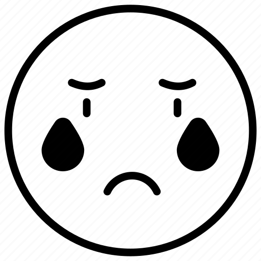 Sad face, emoticon, emoji, sad, expression, face, emotion icon - Download on Iconfinder