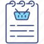 shopping list, list, checklist, shopping, ecommerce, online-shopping, shop, cart, todo-list 