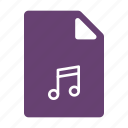 music, sound, audio, media, type, format, extension, type file, format file