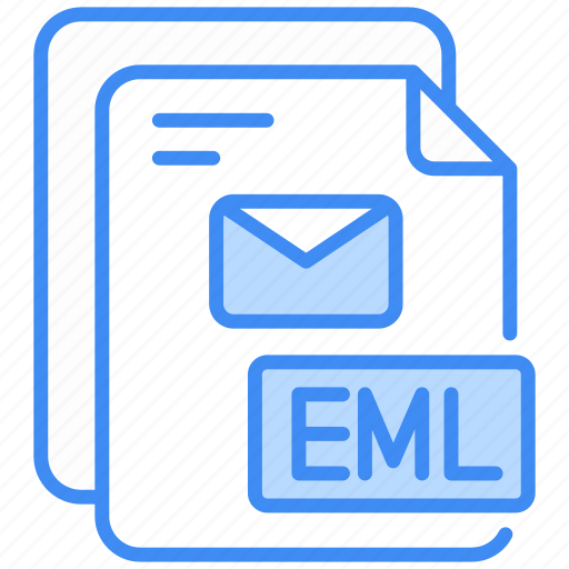 Eml, file, format, extension, file-format, file-extension, type icon - Download on Iconfinder