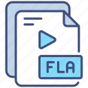 fla, file, format, extension, document, type, file-type, file-extension, fla-file