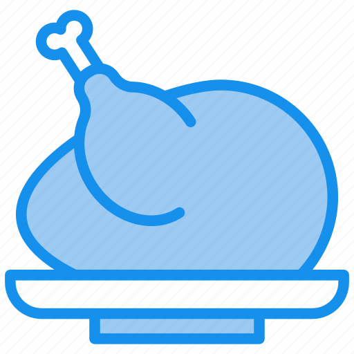 Chicken, food, meat, meal, non-veg, cooking, dinner icon - Download on Iconfinder