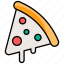 pizza, food, fast-food, slice, junk-food, italian, meal, restaurant, pizza-slice