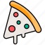 pizza, food, fast-food, slice, junk-food, italian, meal, restaurant, pizza-slice 