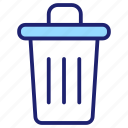 trash bin, dustbin, recycle-bin, trash, garbage, bin, garbage-can, delete, trash-can