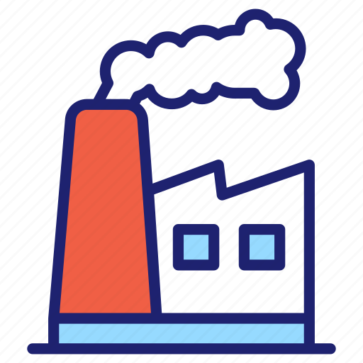 Factory pollution, pollution, factory, air-pollution, industry, smoke, industry-pollution icon - Download on Iconfinder