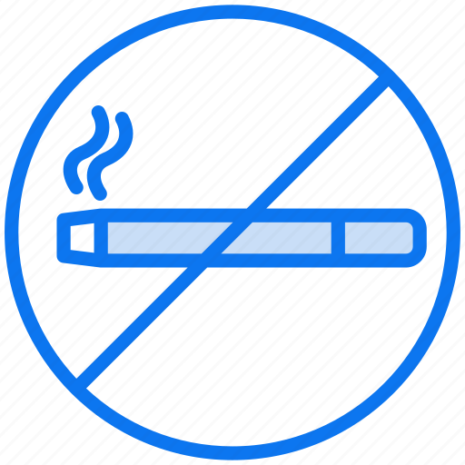 No-smoking, cigarette, forbidden, no-cigarette, prohibition, smoke, smoking-prohibited icon - Download on Iconfinder