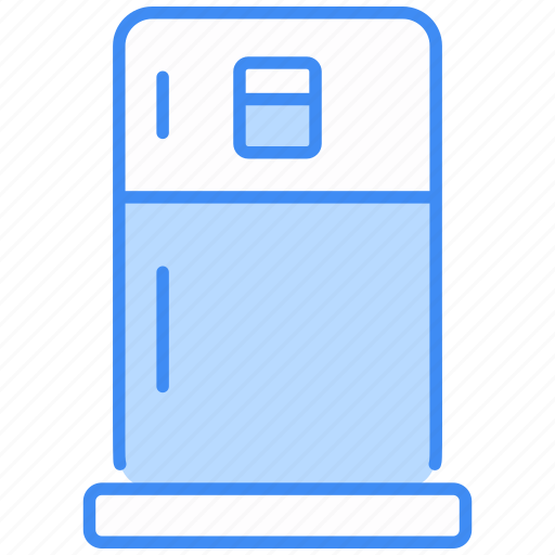 Fridge, refrigerator, freezer, kitchen, appliance, cooler, electronics icon - Download on Iconfinder