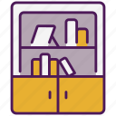 bookcase, book, library, education, bookshelf, reading, learning, study, knowledge