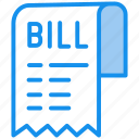 bill, invoice, receipt, payment, finance, business, cash, shopping, dollar
