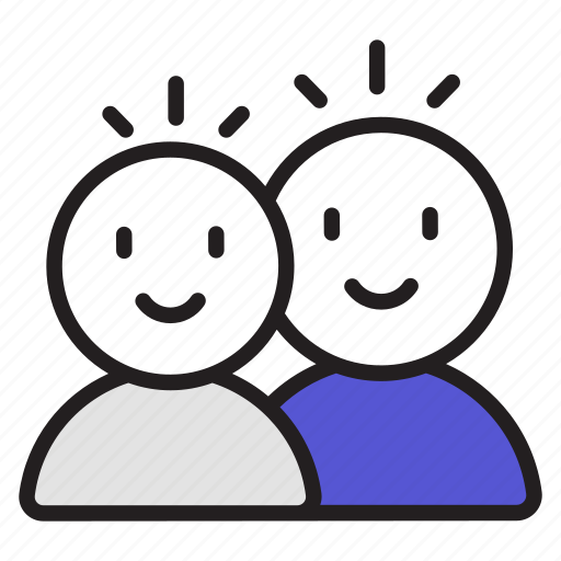 Couple, people, together, relation, relative, involvement, fellow icon - Download on Iconfinder
