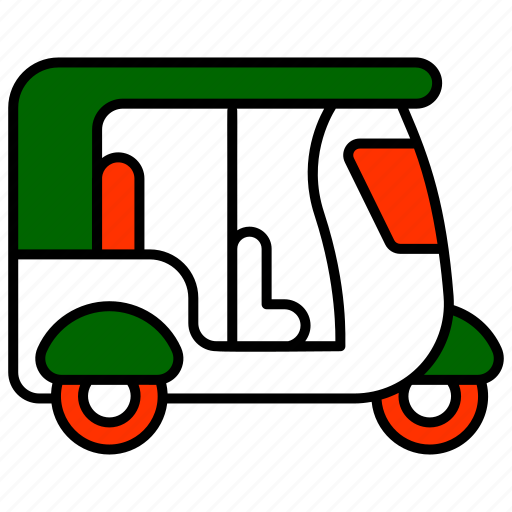 Rikshaw, charabanc, traffic-police-car, delivery-van, delivery-lifter, lifter, autobus icon - Download on Iconfinder