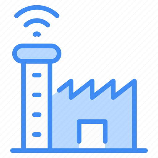 Smart industry, industry, technology, factory, smart-factory, iot, automation icon - Download on Iconfinder