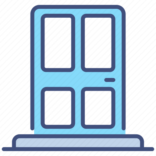 Door, home, entrance, house, exit, security, lock icon - Download on Iconfinder