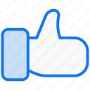thumb up, like, feedback, favorite, review, rating, star, message, ranking, gesture
