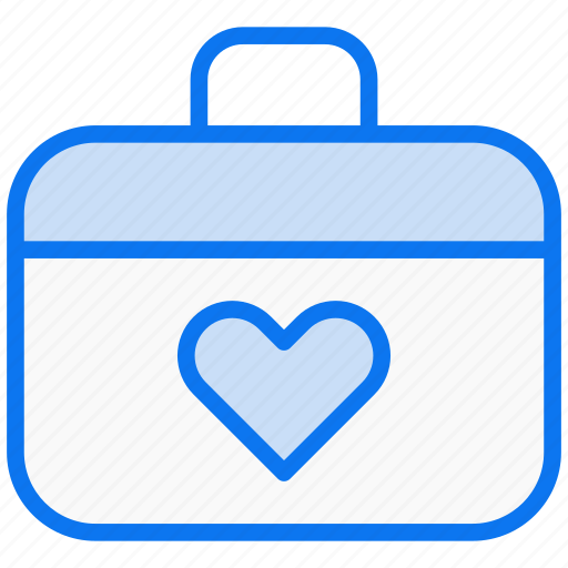 Briefcase, bag, suitcase, portfolio, business, luggage, case icon - Download on Iconfinder