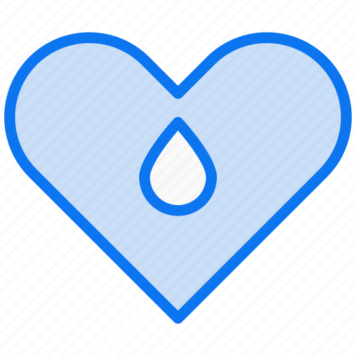 Love drop, drop, love-water, fresh-heart, love, heart, water icon - Download on Iconfinder