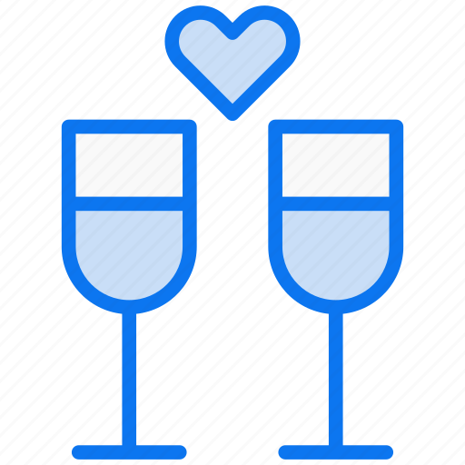 Wine, drink, alcohol, glass, beverage, bottle, champagne icon - Download on Iconfinder