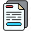 file, document, paper, format, data, extension, folder, storage, file-format, page 