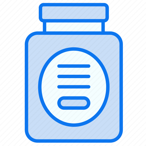 Jar, bottle, sweet, glass, honey, organic, jam jar icon - Download on Iconfinder
