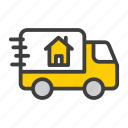 house, home shifting, home, relocation, transportation, delivery, package, shifting, shipping, cargo