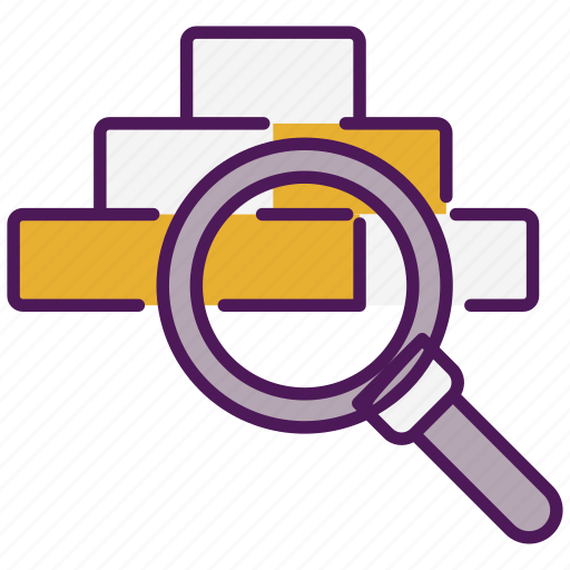 Magnifying glass, search, magnifier, find, zoom, loupe, research icon - Download on Iconfinder