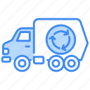garbage truck, truck, vehicle, dump-truck, transport, garbage, garbage-vehicle, construction-truck, recycling-truck