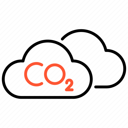 Co2, co, pollution, cloud, carbon-dioxide, gas, ecology icon - Download on Iconfinder