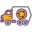 garbage truck, truck, vehicle, dump-truck, transport, garbage, garbage-vehicle, construction-truck, recycling-truck 