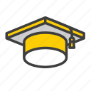 graduation cap, education, graduation, graduation-hat, cap, graduate, hat, degree, study, knowledge