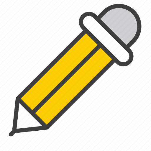 Pencil, write, edit, tool, writing, document, ruler icon - Download on Iconfinder