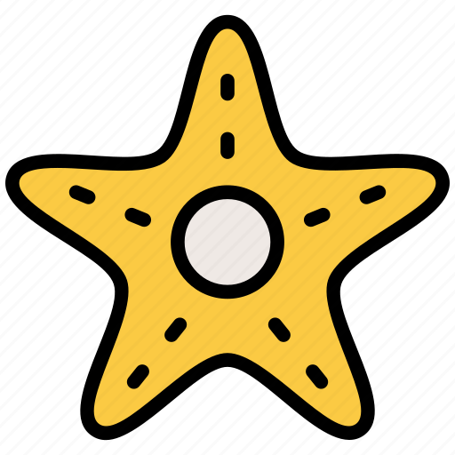 Starfish, sea, animal, ocean, fish, beach, star icon - Download on Iconfinder