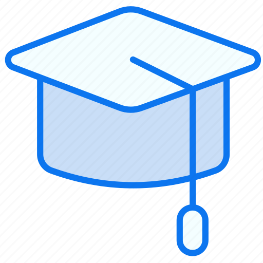Graduation cap, graduation, graduation-hat, cap, graduate, hat, degree icon - Download on Iconfinder