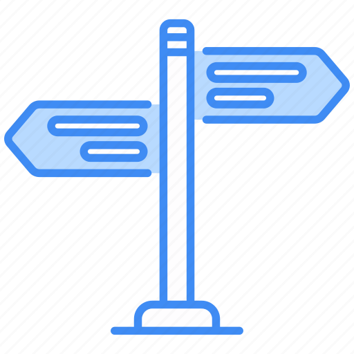 Sign, arrow, direction, navigation, road, hand, right icon - Download on Iconfinder