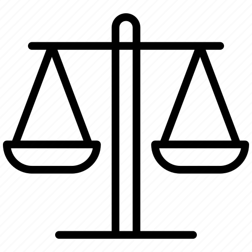 Law, legal, balance, justice, witness, equality, scale icon - Download on Iconfinder