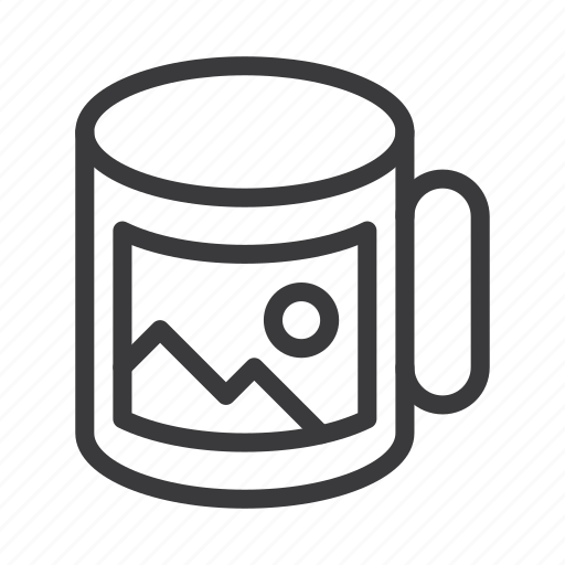 Cup, marketing, mug, photo, print, service icon - Download on Iconfinder