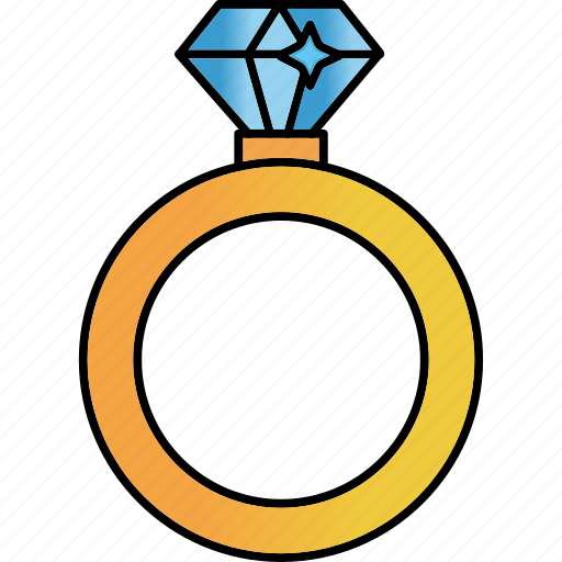 Diamond ring, ring, wedding-ring, diamond, wedding, jewelry, engagement-ring icon - Download on Iconfinder