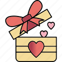 love gift, gift, love, heart, present, valentine-gift, gift-box, valentine, box