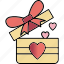 love gift, gift, love, heart, present, valentine-gift, gift-box, valentine, box 